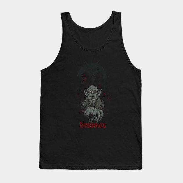 Nosferatu Tank Top by MoshPete